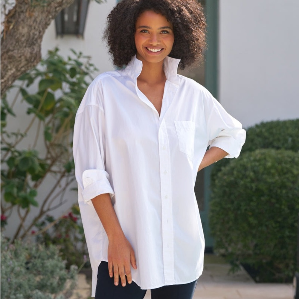 Frank & Eileen Classic White Button Down Shirt
